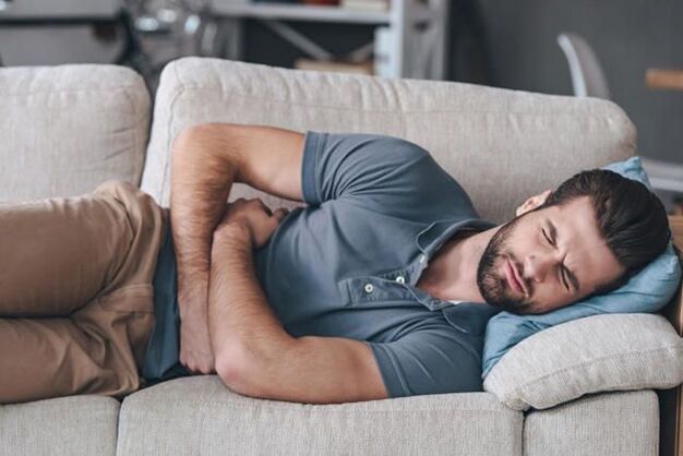 Dolor de espalda con pancreatitis aguda.