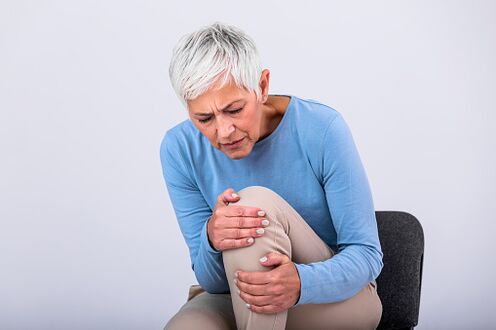 Osteoartritis de la articulación de la rodilla.
