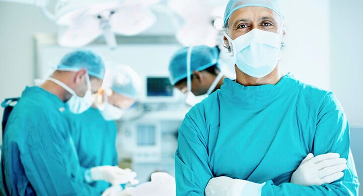 Operación para eliminar la osteoartritis